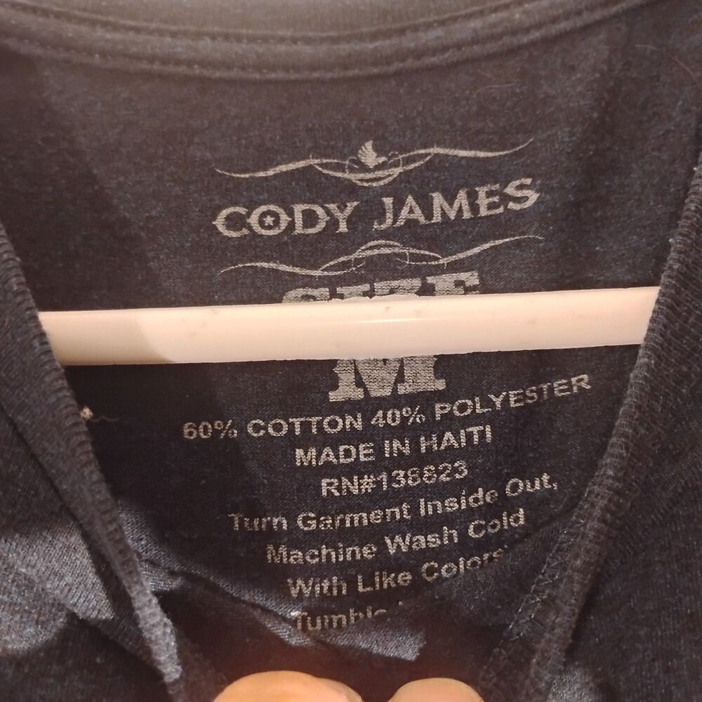 Cody James  tshirt mens M Medium blue forever cowboy western graphic tee rodeo - Picture 6 of 9